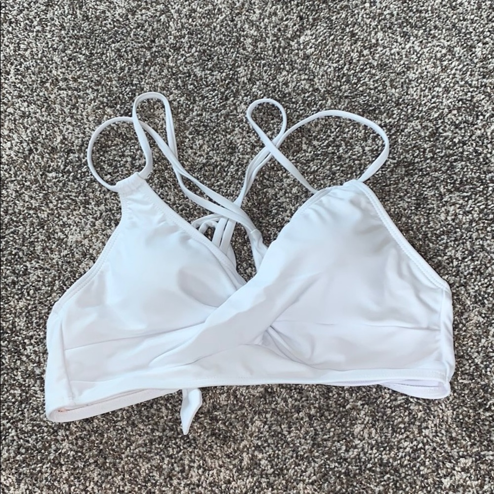 White Bikini Top